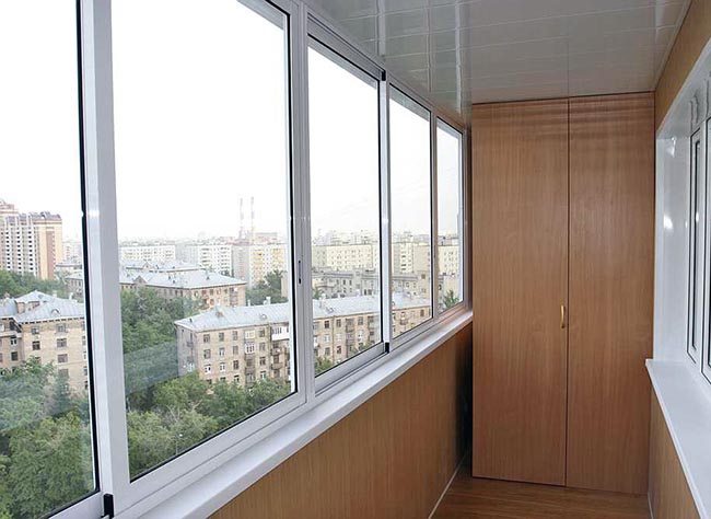 Холодное остекление балконов и лоджий Смоленск