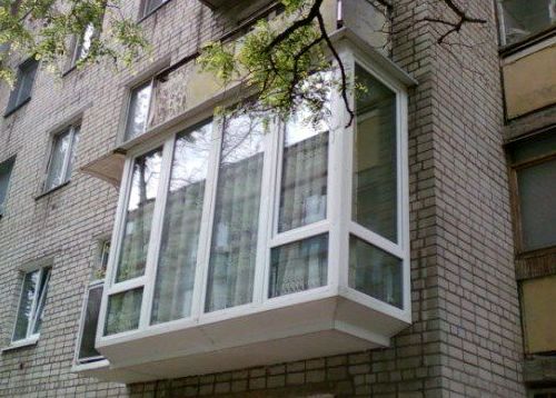 Полное остекление балкона от пола до потолка Смоленск
