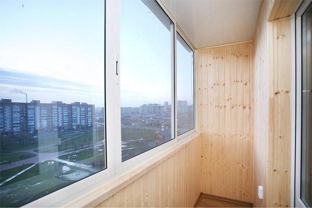 Остекление окон ПВХ лоджий и балконов пластиковыми окнами Смоленск